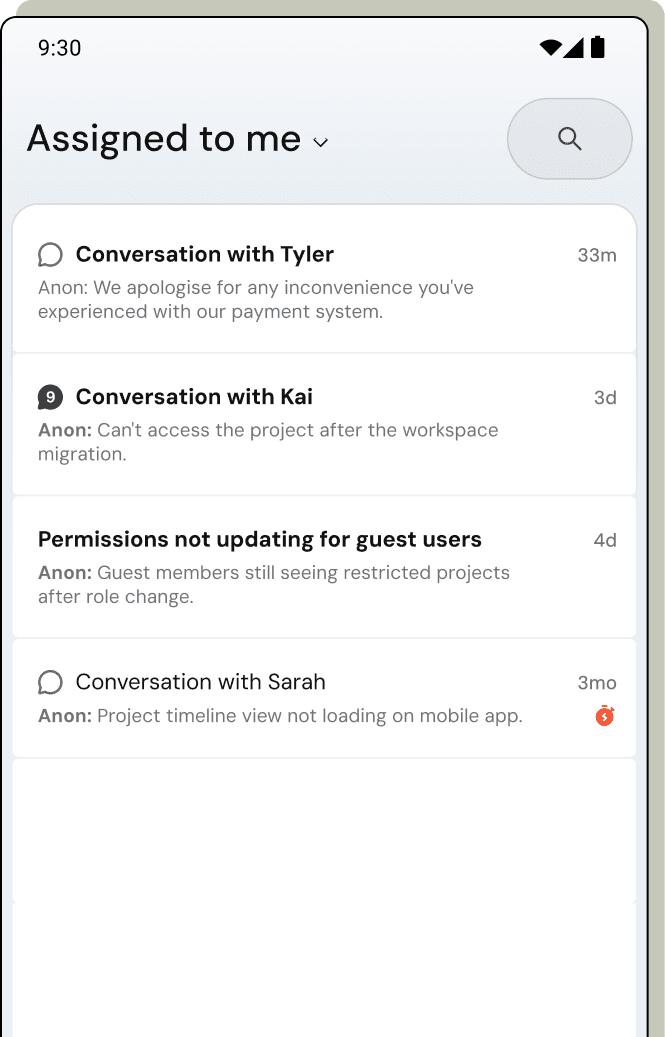 Unified inbox