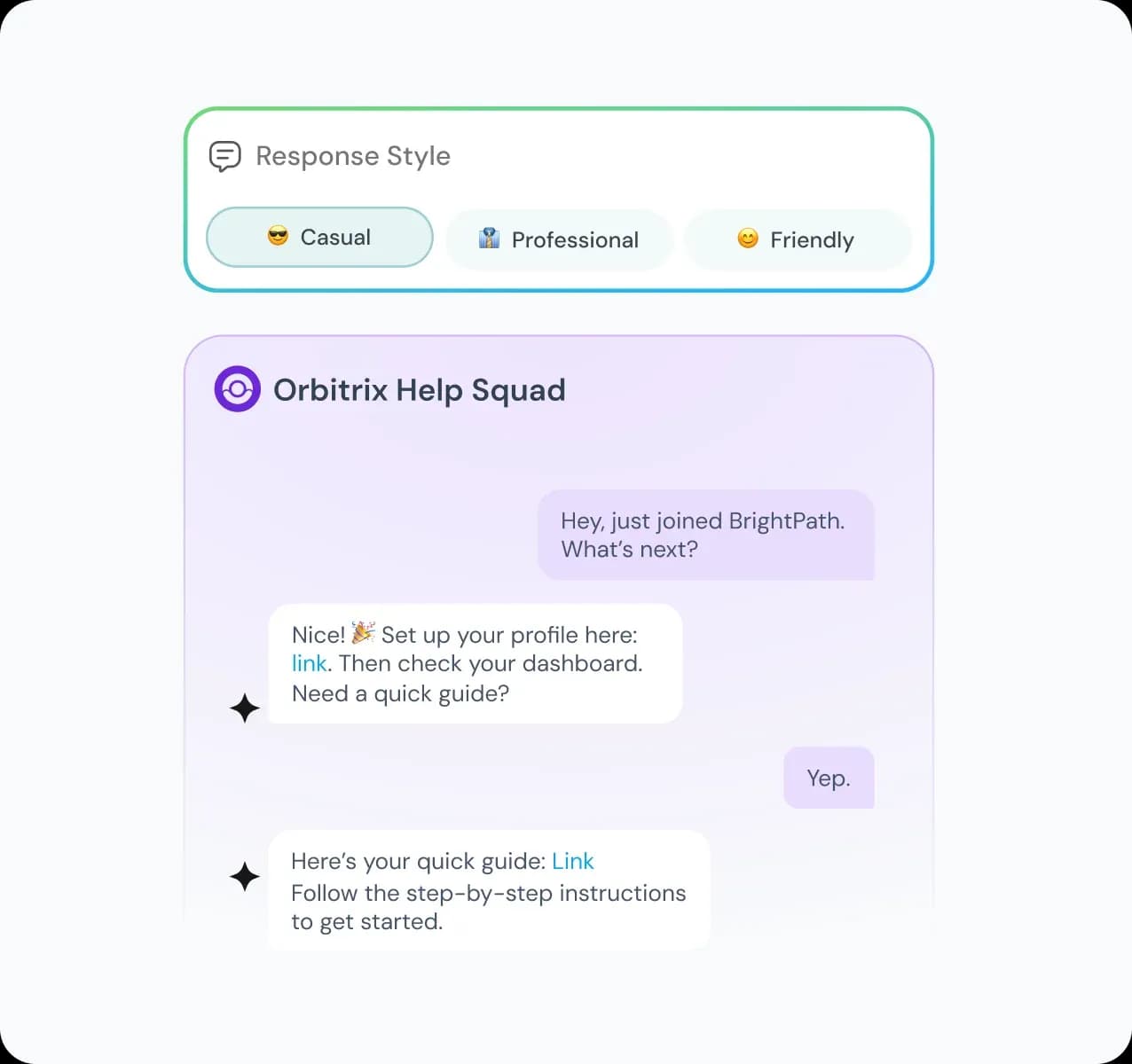 product-page-ai-agent-highlight-tone-&-support