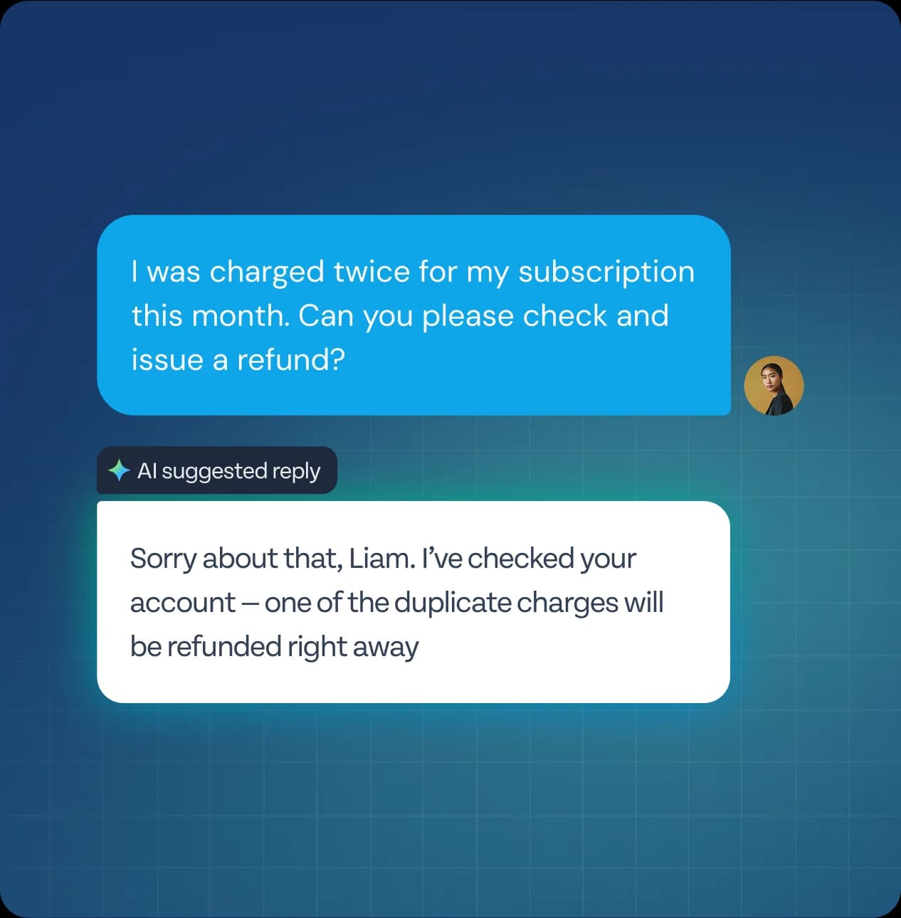 Intuitive chat suggestions