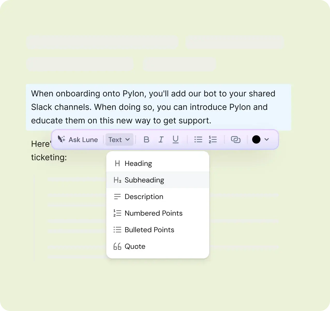 product-page-selfservice-highlights-write-format-edit
