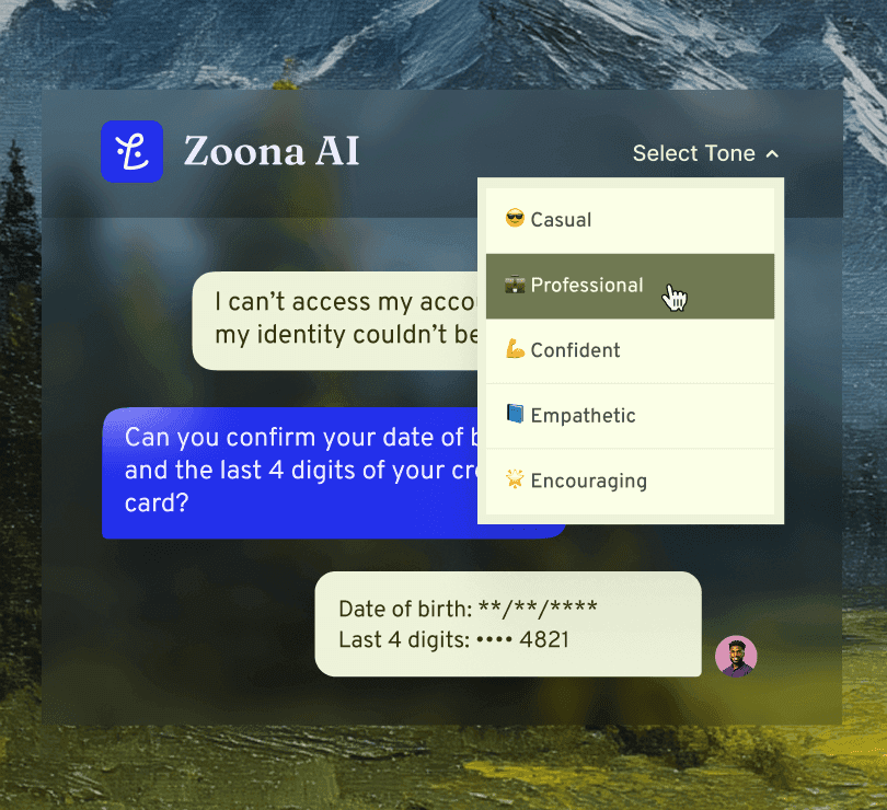 AI that understands customers illustration