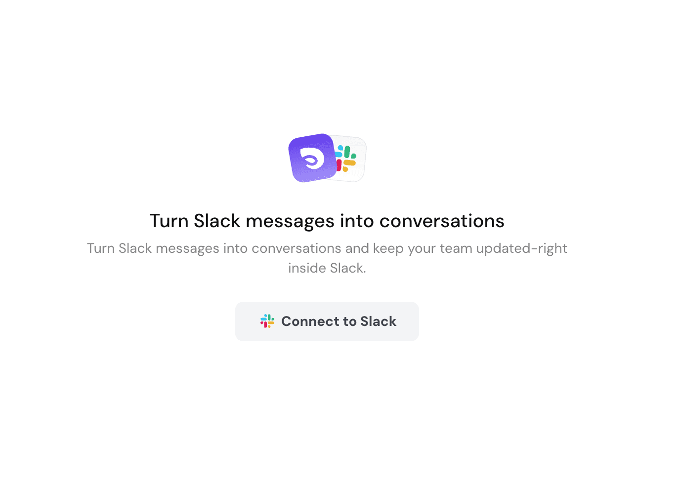 Slack is now a channel in SparrowDesk