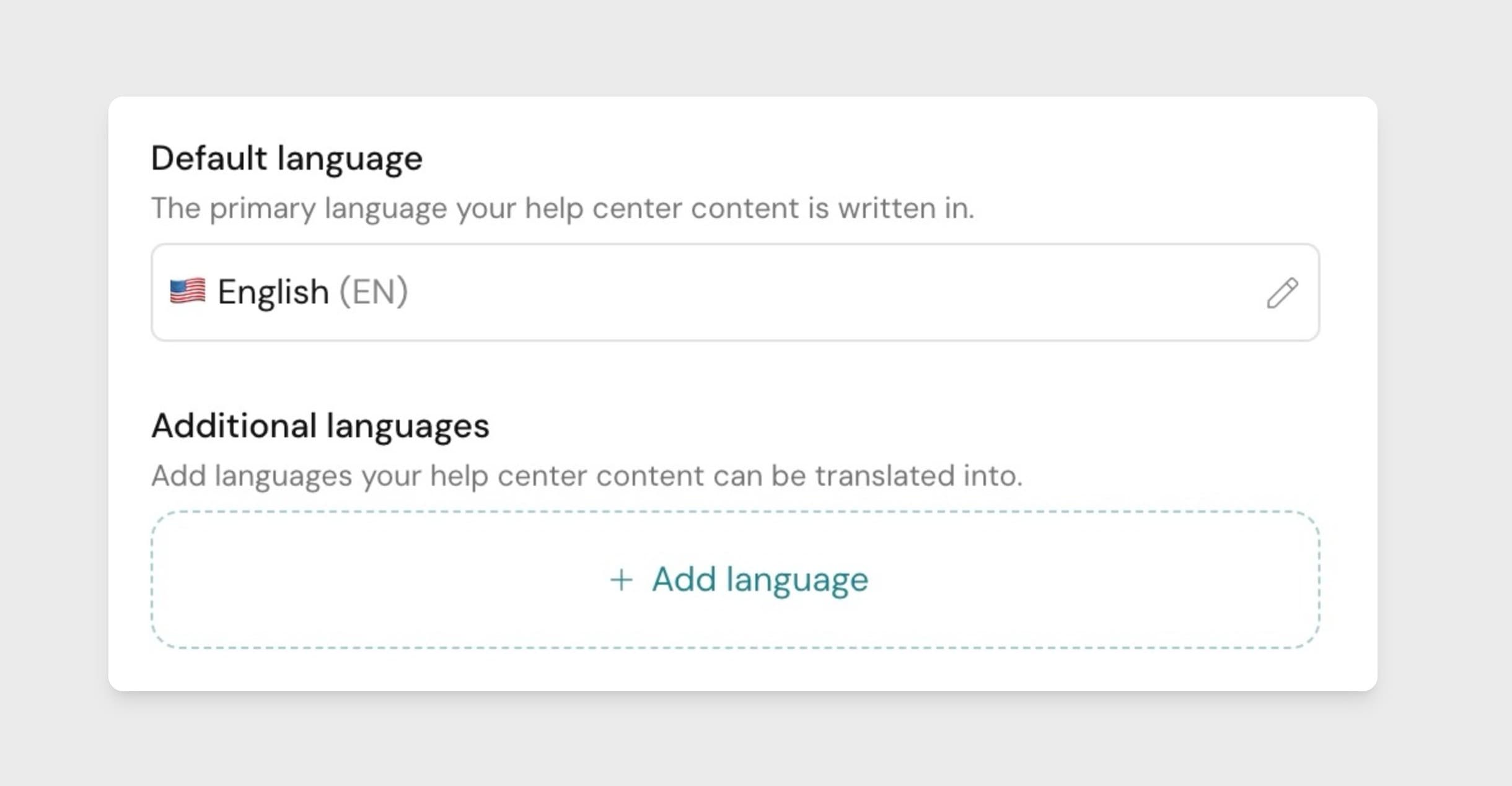 Help customers find answers in their preferred language
